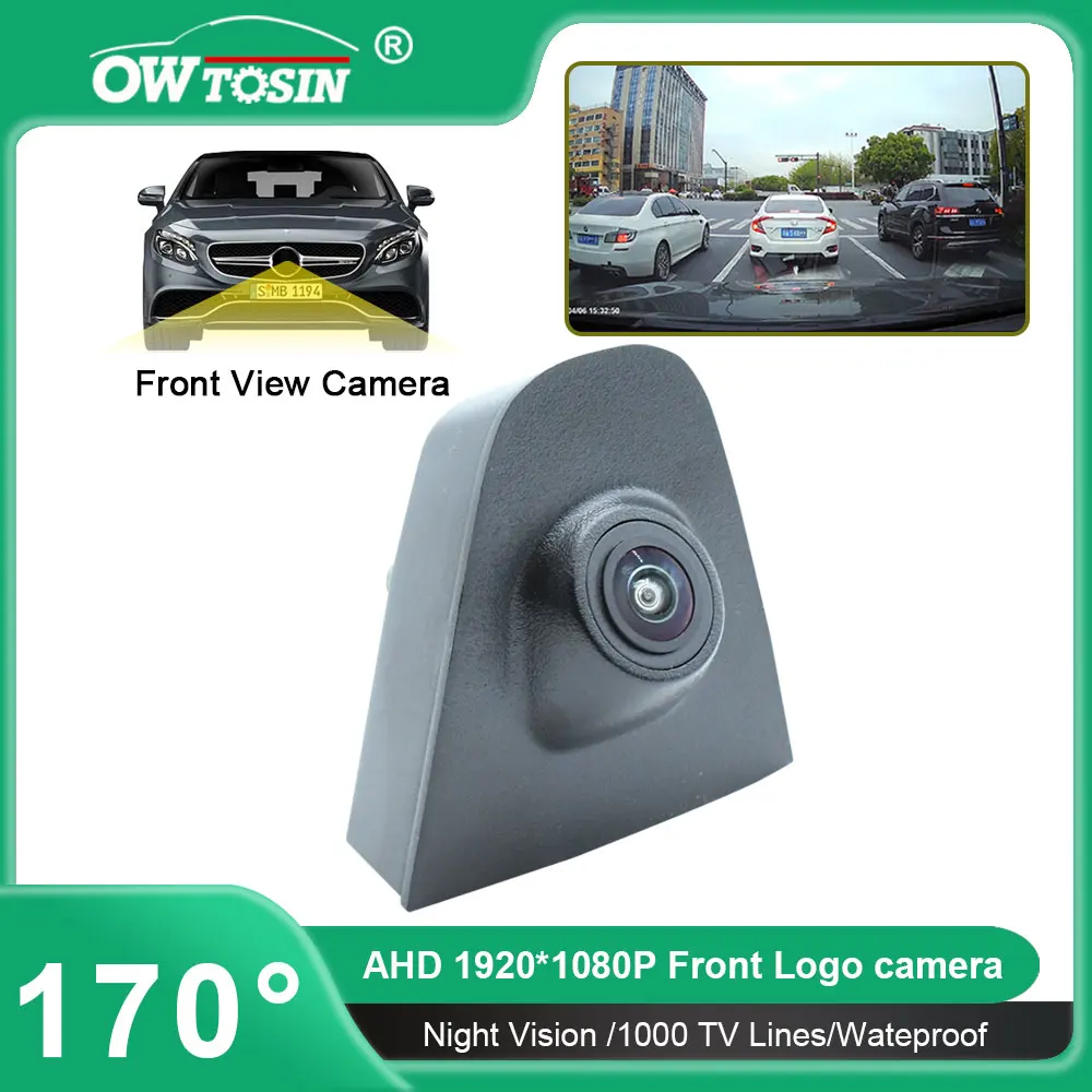 170° Fisheye AHD 1080P Vehicle Car Camera For Honda Accord 9 MK9 2.0L 2012 2013 2014 2015 2016 2017 Front Logo View Camera