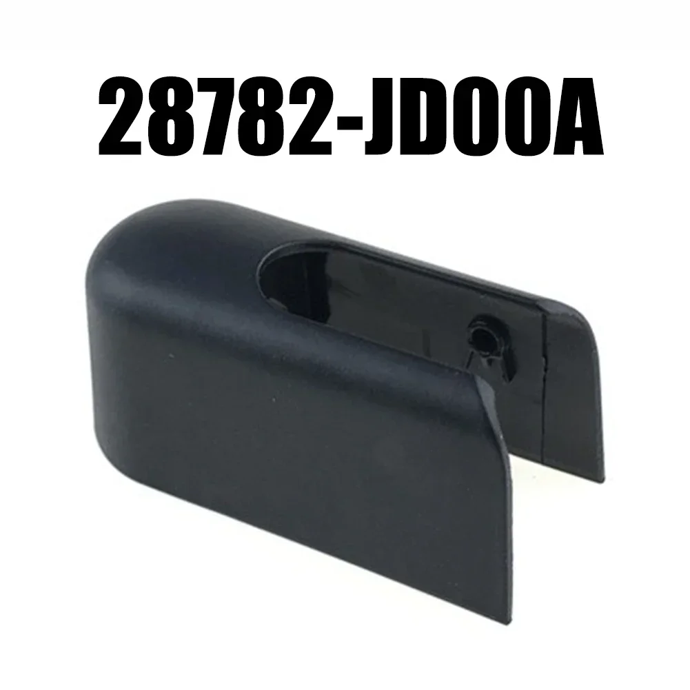 Cubierta de plástico para cabezal de limpiaparabrisas trasero de coche, 28782-JD00A, para Nissan Qashqai 2008, 2009, 2010, 2011, 2012, 2013, 2014, 1