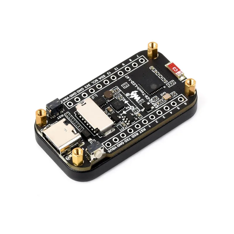Waveshare ESP32-C6 1.47 polegadas Touch LCD TouchScreen Placa de Desenvolvimento IPS Suporta WiFi 6 e Bluetooth ESP32 C6 1.47 polegadas