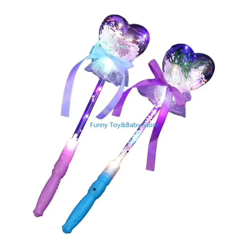 C90B 10pcs Raverally Party Wands بقيادة العصي لعبة في الهواء الطلق Play Girl Wand Girls Gift
