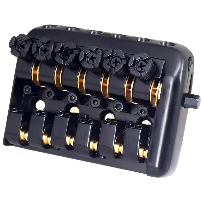 Fixed Headless Electric Guitar Bridge Electric Guitar Tailpiece Saddle Drawstring Plate String Instrument Replace Accessories