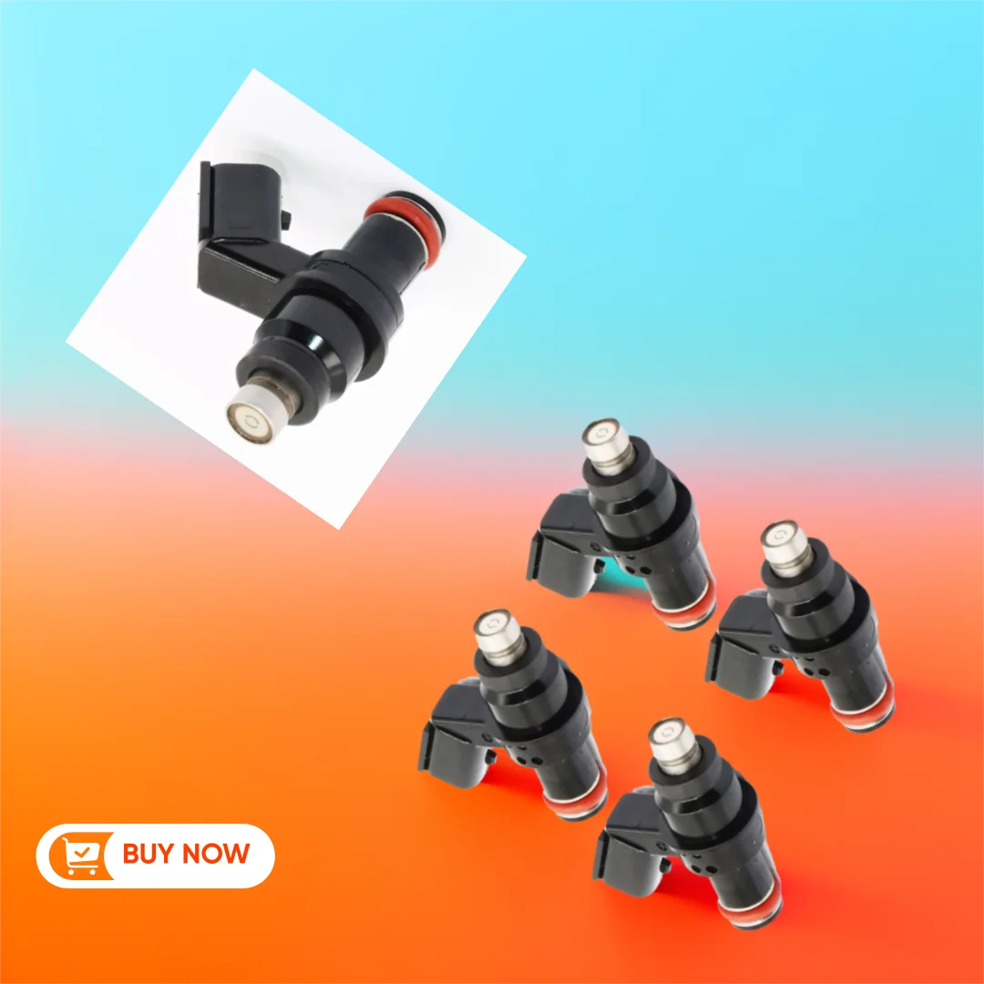 

​4 Pcs Fuel Injectors for Suzuki GSXR1000 K7 2007-2008 15710-21H00, High-Efficiency Fuel Spray, Motorcycle Engine Accessory