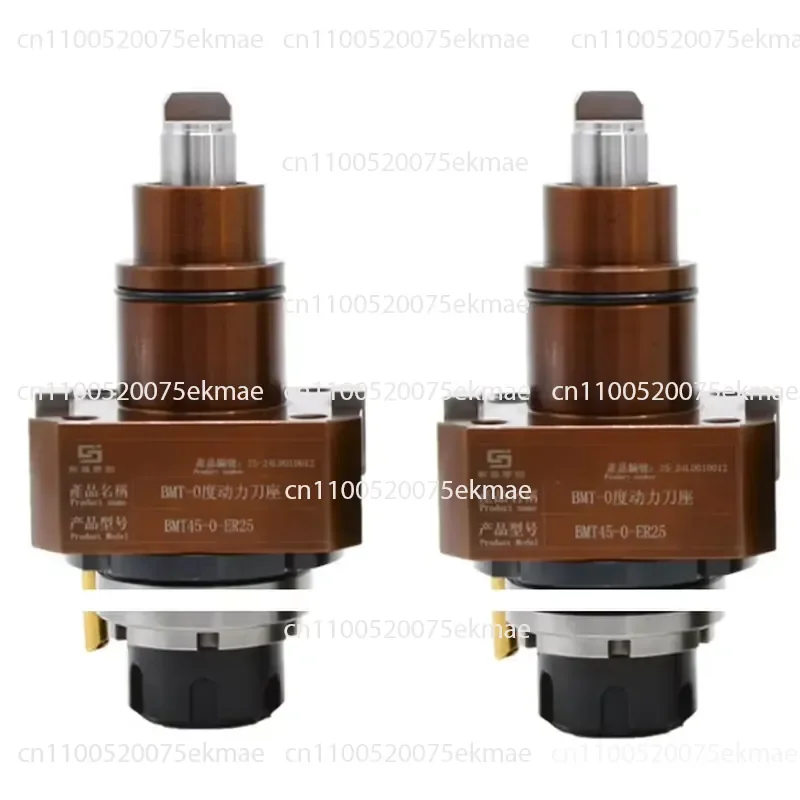 40/45/55/65 Live Tool Holders VDI 30 Driven Bmt 65 Holder 0-90°Universal Power Head for CNC Turn-Mill Composite
