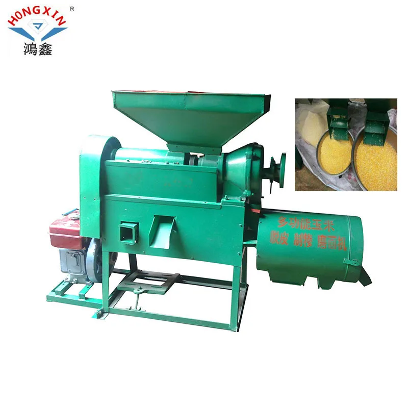 

Grain Equipment, Corn Kernel Peeling Grinder, Corn Grits