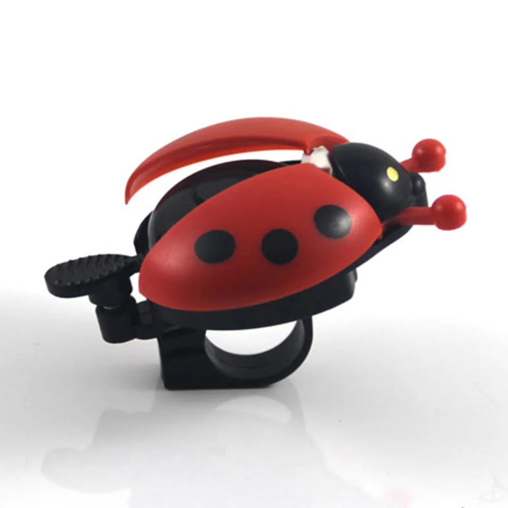 

4Pcs Bike Bells Ladybug Bell Ring Press Antenna Bike Handlebar Accessories Accessories Bell Ring