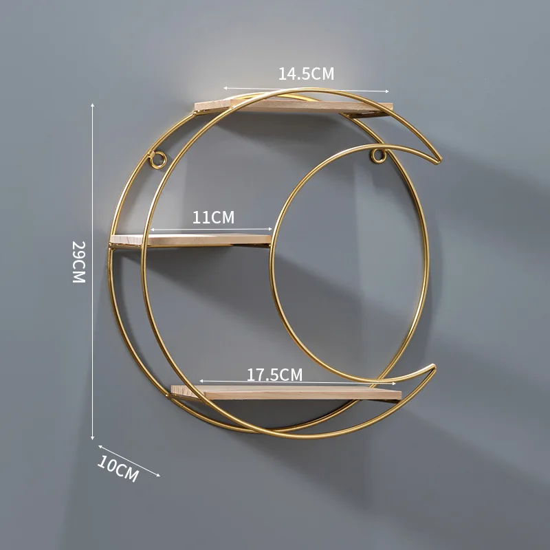 Semplice e creativo arte del ferro decorazione della parete ristorante decorazione della parete Rack di stoccaggio della parete scaffale da parete
