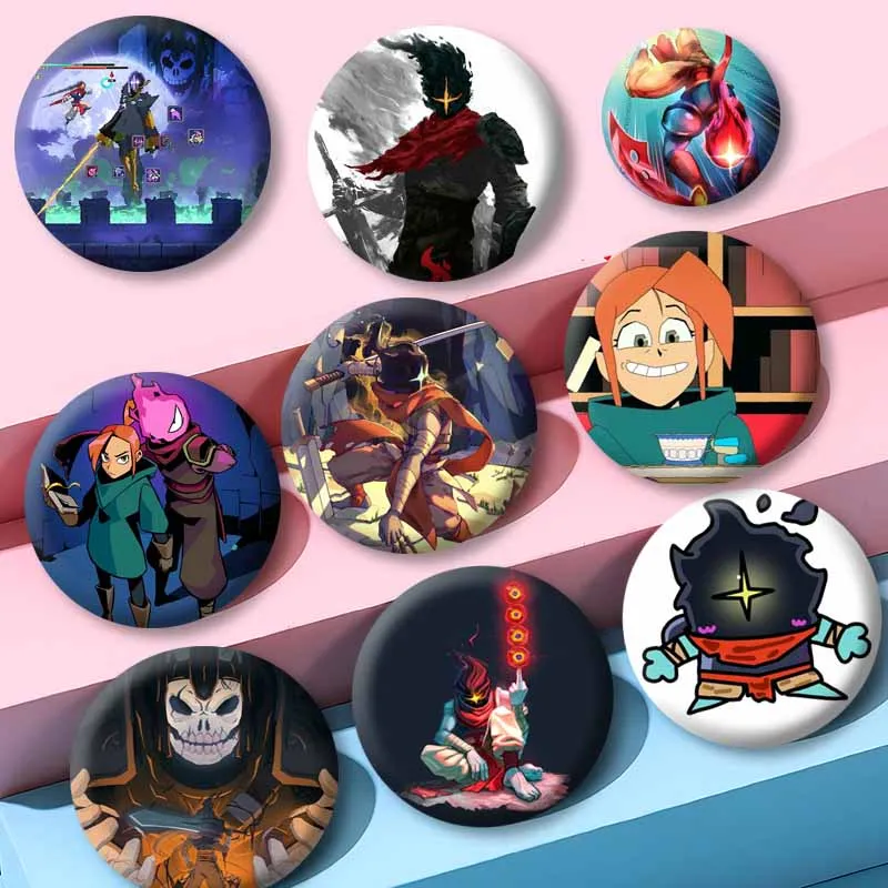 Survival Game Dead Cells Lapel Pins Cartoon Role Cosplay Brooch Anime Badges Bag Hat Shirt Decorations Jewelry Accessories Gifts