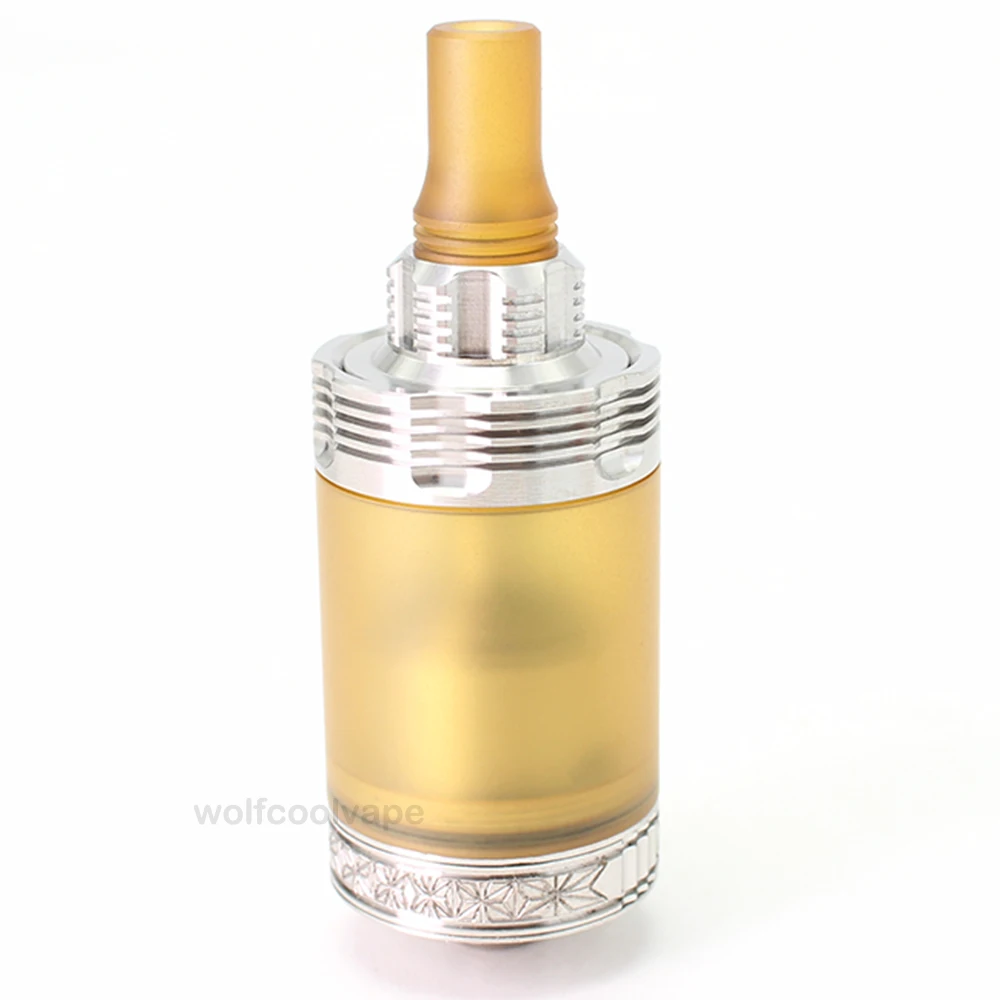 خزان Vape بتصميم Bottcoolvape ، تعبئة علوي ، ملف مفرد MTL RTA ، MTL V2 ، SS316L Iu ، 4-22 ،