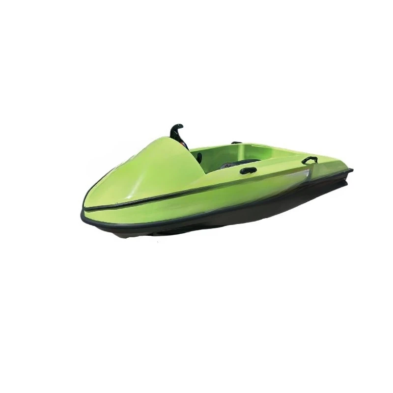 Electric karting boat, double multi-function karting boat, high-speed karting boat in park waters