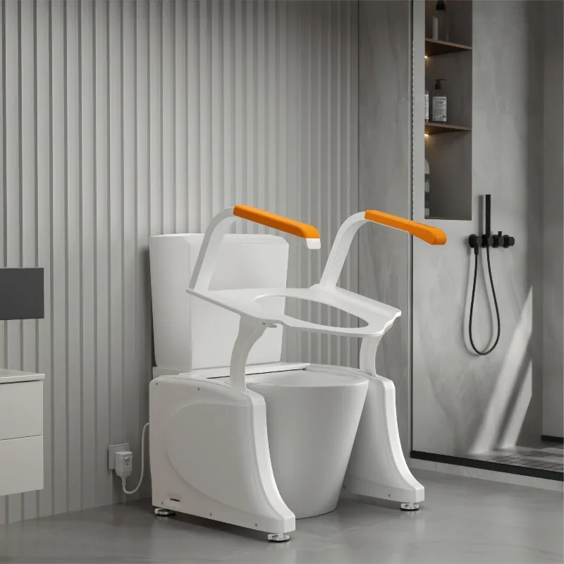 Jiechang Adjustable Toilet Chair Elderly Rehabilitation Electric Adjustable Home Comfortable Cross-Border Elderly Product
