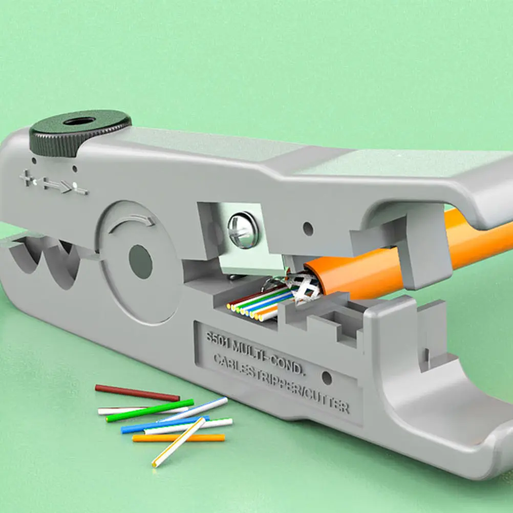 

1Pcs Multifunctional Wire Stripping Pliers Durable Material Labor Saving Design Electrician Work Tool Wire Stripper
