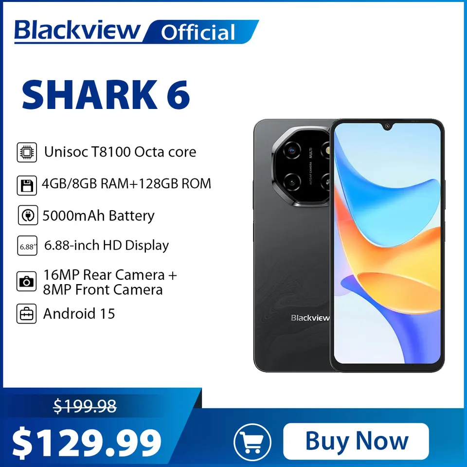 Blackview SHARK 6 5G グリーン NFC対応 📱 Introducing the Blackview Shark 6 – the ultimate smartphone