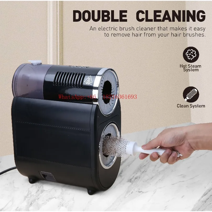 Brush Automatic Washing Comb Brush Cleaning Machine Quick Professional Cleaning Portable Dryer Dust Collector