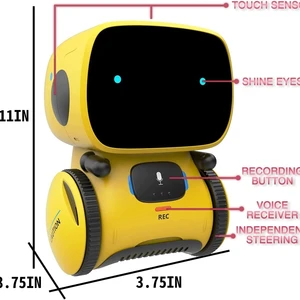 لعبة روبوت ذكية للأطفال, الروبوتات الناطقة, الرقص, مستشعر الأوامر الصوتية, الغناء, الرقص, تكرار, الأولاد والبنات أعلى 6 مبيعات روبوت ايمو - رقم 1