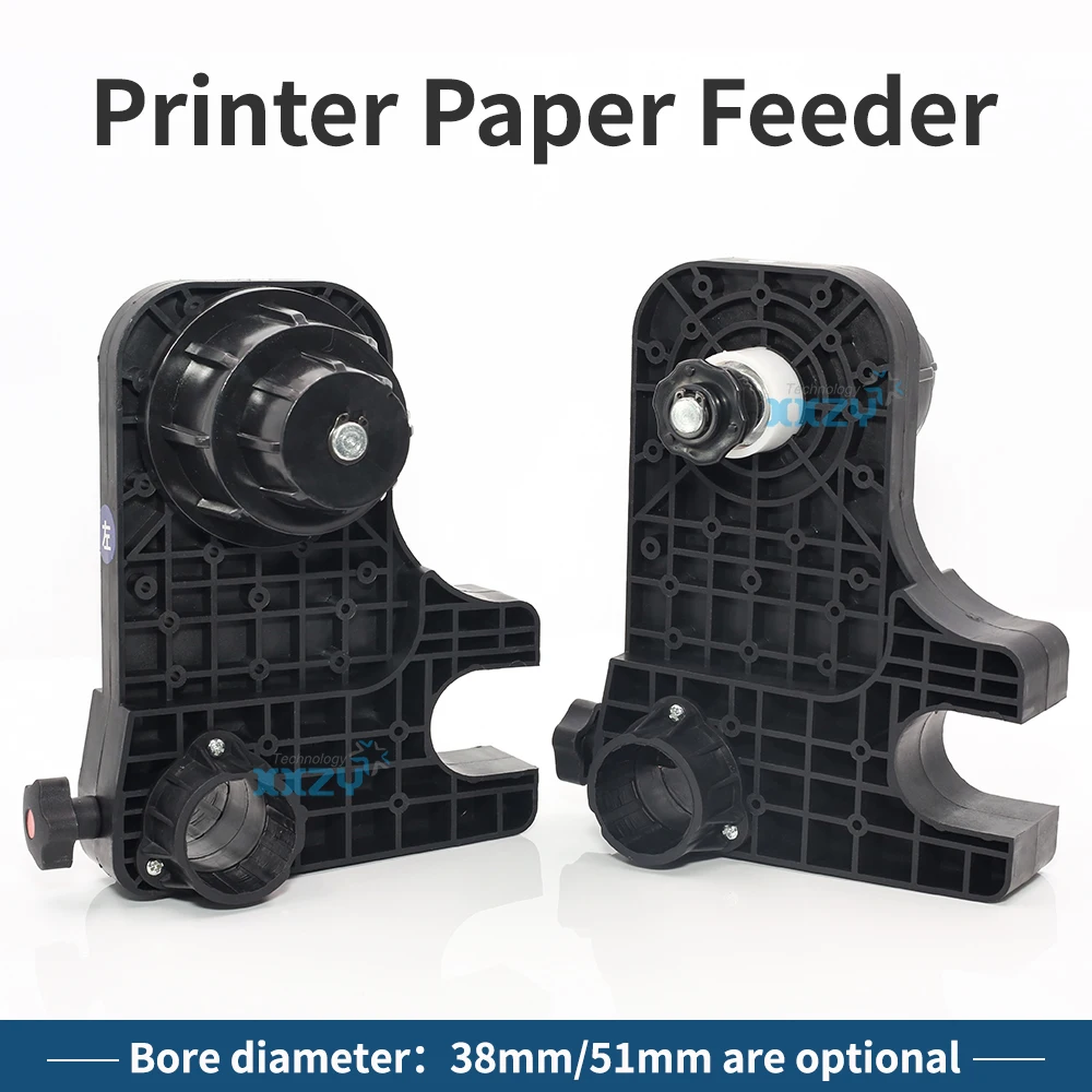 Eco Solvent Printer Paper Feeder for Allwin Xuli Human Mutoh Printer Take Up System Collector 38mm 51mm Paper Roller Kit