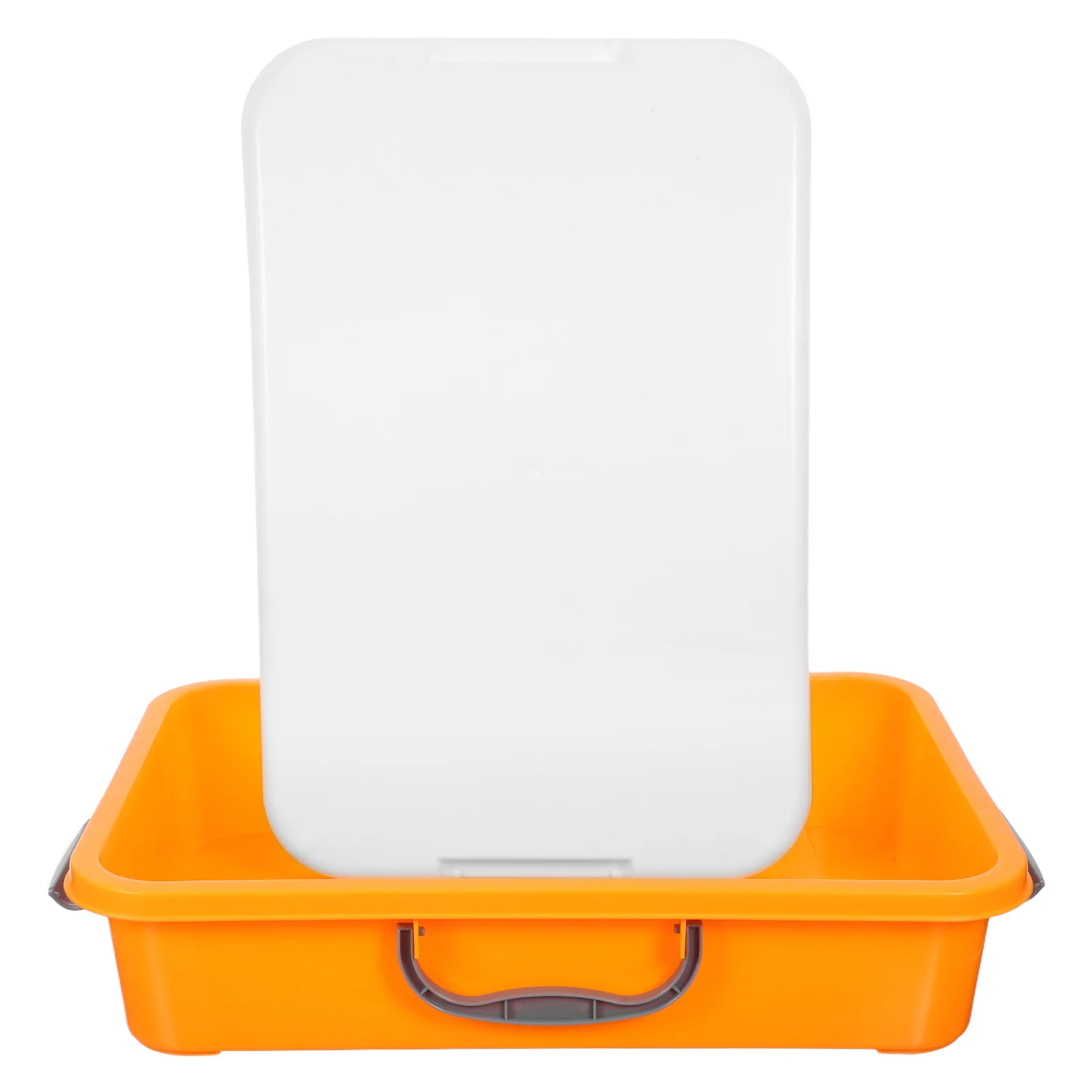 صندوق رمل صغير للمكتب مع غطاء صينية رمل للأطفال حاويات تخزين حرفية أداة تعلم مونتيسوري صينية رمل للأطفال مع