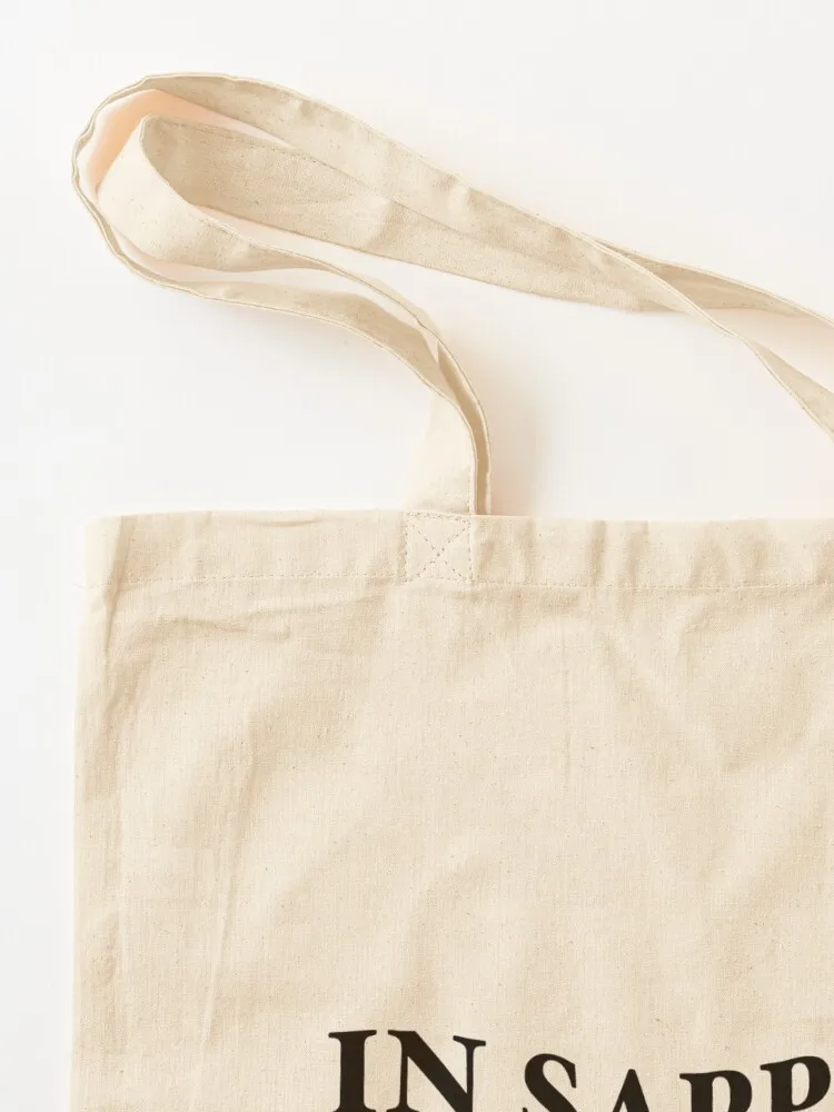 in sappho we trust Tote Bag Canvas stote bag Shopper handbag Women's shopper bag shopper bags