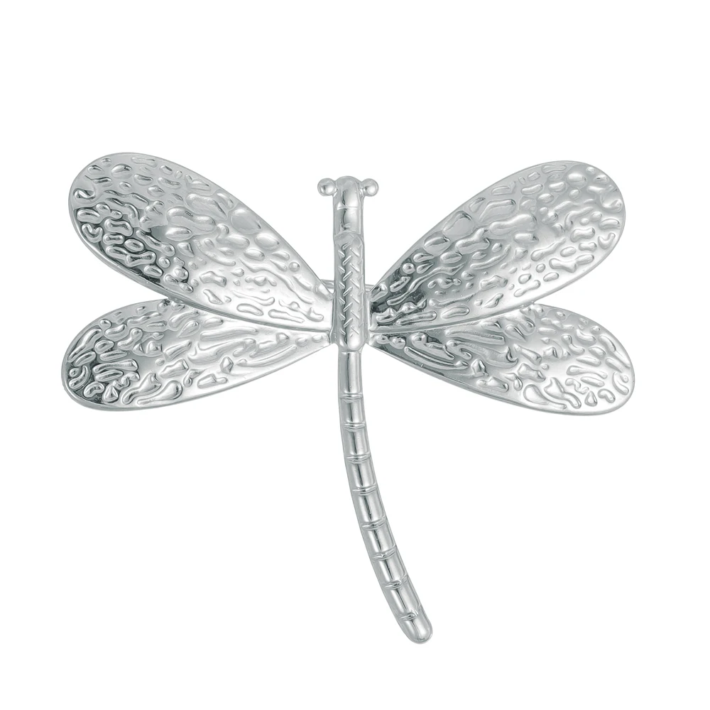 New fashionable dragonfly brooch with high-quality stainless steel material chest accessory suitable for women\'s daily wear