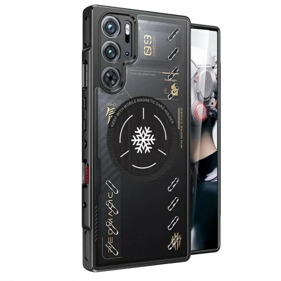 

Чехол для Redmagic 10 Pro + 9S Pro + 9 Pro, роскошный магнитный силиконовый противоударный чехол