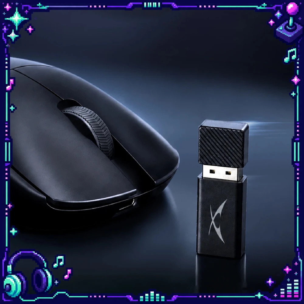 OwlX Gaming Mouse Dual Mode Wireless Mouse MAGS Electromagnetic Microswitch PAW3955 8000Hz Polling Rate Lightweight Mice For PC