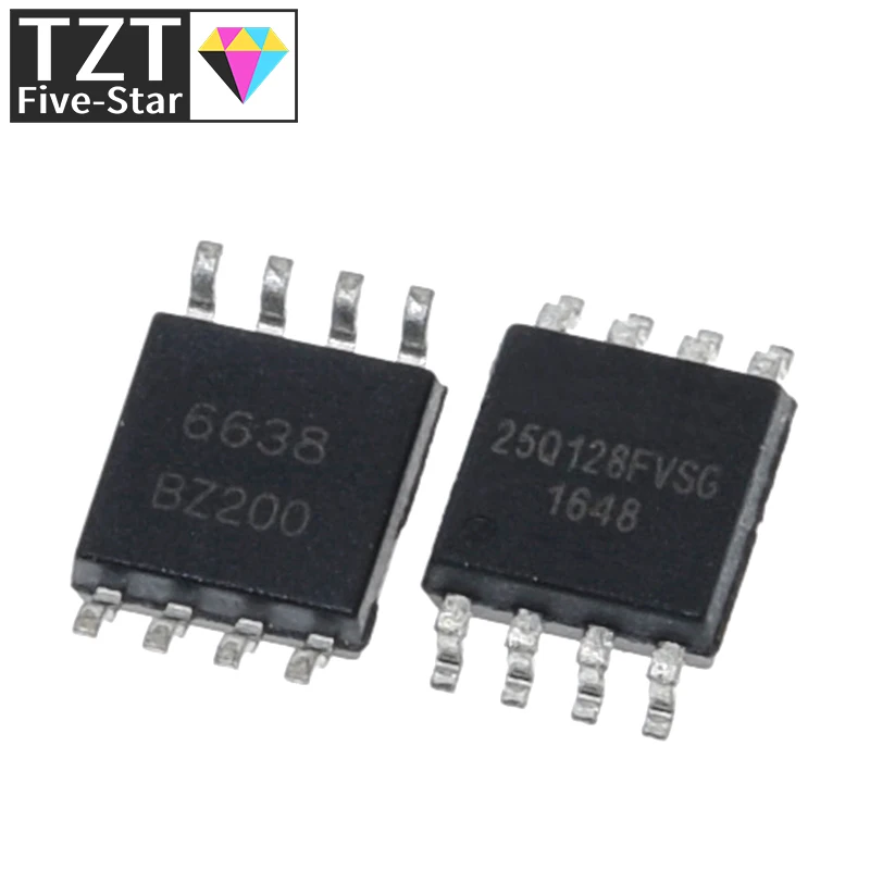 

TZT 5/10pcs W25Q128FVSG 25Q128FVSG 25Q128 W25Q128FVSSIG