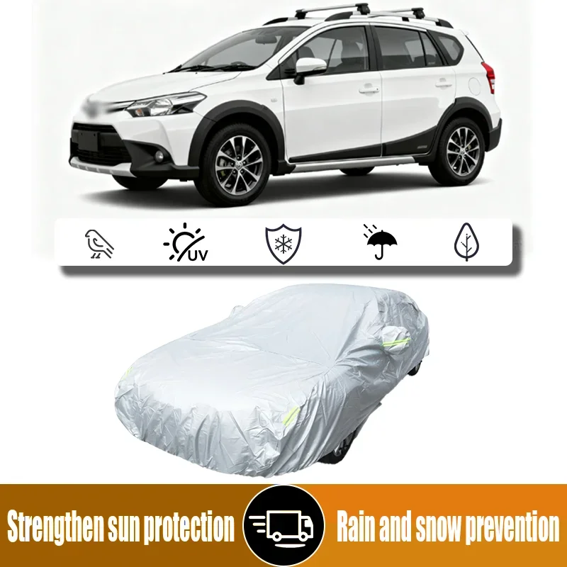 

Car cover is suitable for 2019 2025 Toyota Yaris Cross car outdoor UV protection sun protection rain snow dust cover windproof