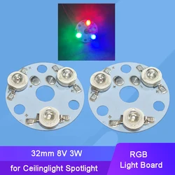 LED ad alta luminosità 3W RGB lampada Bead Light Board lampadina rotonda sorgente luminosa