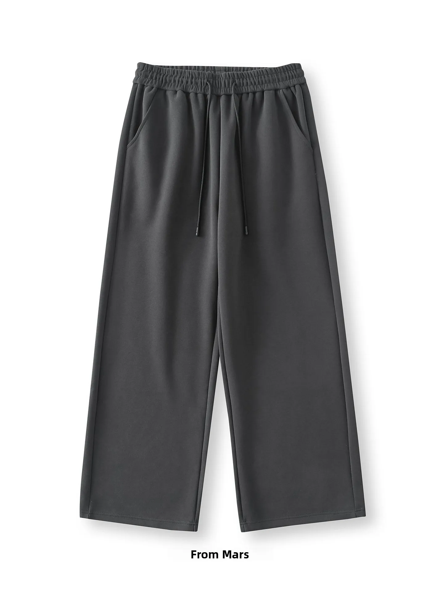 

from Straight Sports Pants for Teens Cotton Polyester Blend Long Trousers Youthful Trendy Color Autumn Wear