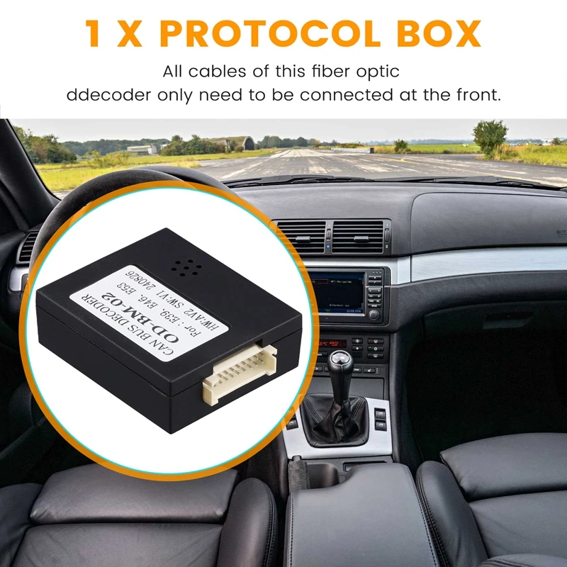 

A82M-OD-BMW-02 Car Radio Canbus Box Protocol Box Decoder For BMW E39 E46 E53