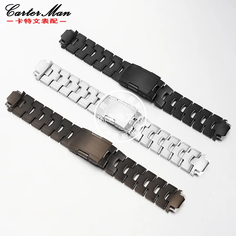 NStainless steel watch strap for TISSOT racing series bicycle race special edition T111.417 titanium stainless steel strap wrist