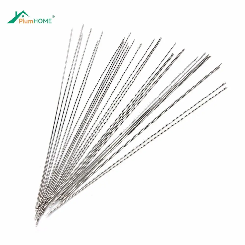 30pcs/pack 120mm Wholesale Beading Needles Threading Cord Fine Jewelry Tools High Quality DIY Craft Making Accessories