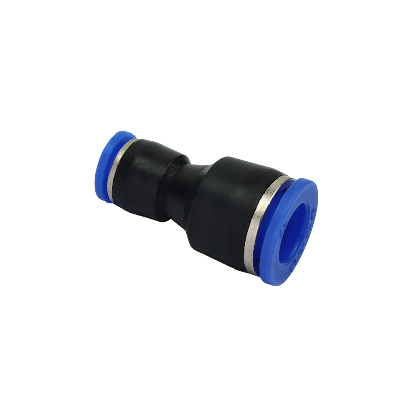 1PCS Pneumatic fitting PG Series Reducing Tee Straight Through 4 to 12mm plastic hose quick couplings