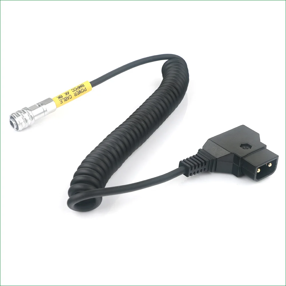 Kabel zasilający BMPCC 4K 6K do D Tap do kamery Blackmagic Pocket Cinema Camera 4K |   6K |   pro Weipu 2-pinowy kabel żeński do P Tap