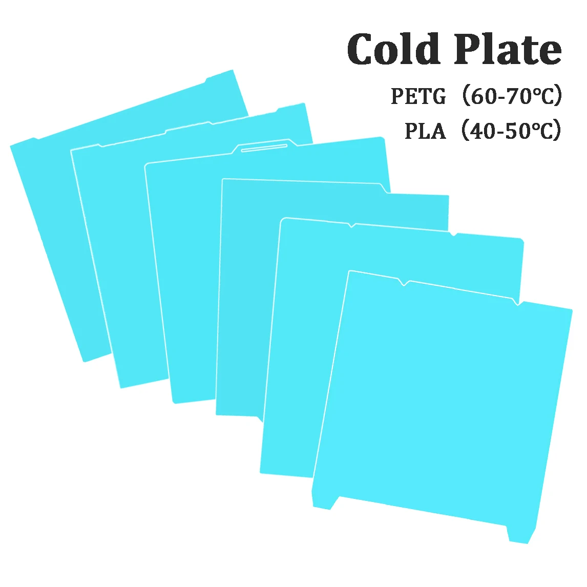 Chłodząca płyta Glacier Cold Plate do Bambu Lab H2D H2S A1 P1 X1C P2S H2C, chłodząca płyta do Anycubic Kobra S1, Creality K1, Ender 3, Kobra 3 — zdjęcie produktu 6