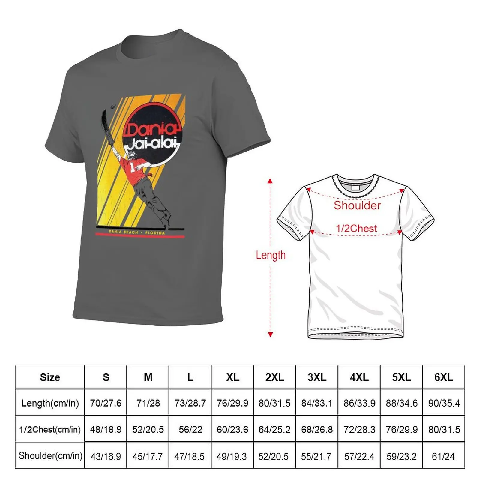 Jai Alai Classic T-Shirt man t shirt cotton high quality cotton t shirt pack t shirts for man cotton soft T-Shirt