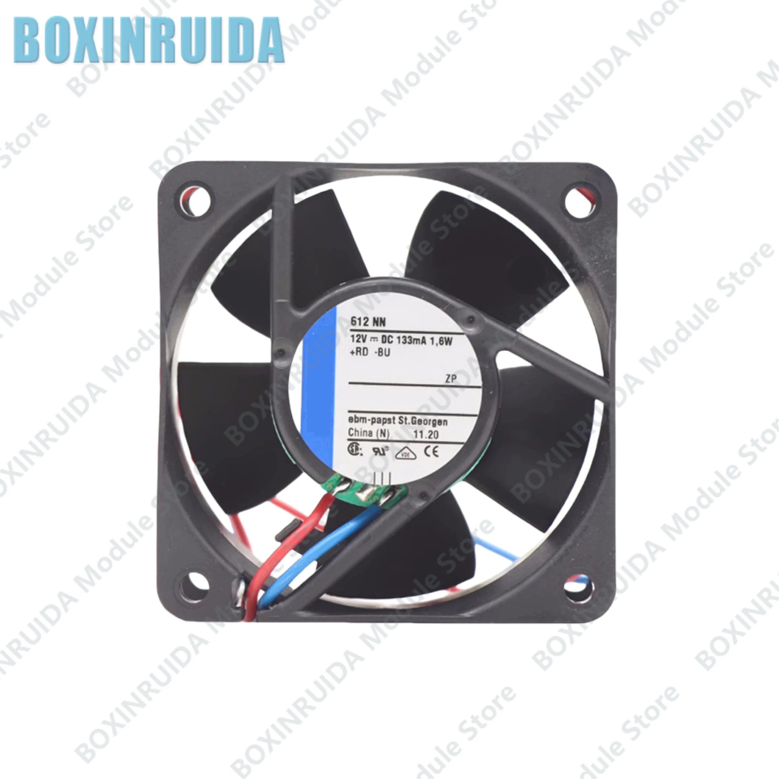 Brand new original 612NN 12V 1.6W 6025 dual ball bearing server cooling fan
