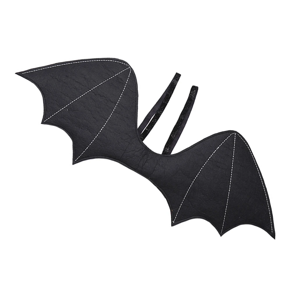 

Bat Wings Halloween Party Props Black Fabric Halloween Wing Material Cosplay Wing Accessory Adult Kids Size