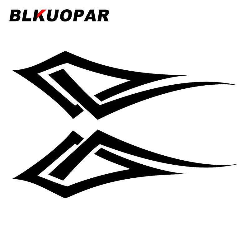 

BLKUOPAR for Tribal Flame Car Stickers Fashionable Occlusion Scratch Decals Sunscreen Windshield Surfboard Decor Car Styling