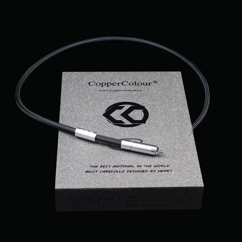 CopperColour BETA RCA coaxial line AES balanced digital signal line