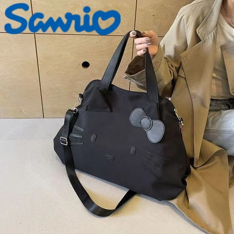 

Sanrio Hello Kitty Travel Storage Bags Luggage Bags Suitcase Hanging Bag Handbags Women Fashion Satchel Portable Tote Backpacks