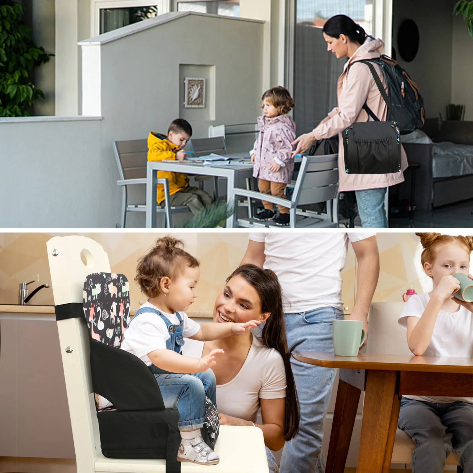 Stoelverhoger Stoelkussen Voor Peuters Stoelverhoger Voor Eettafel Vergroot Stoelkussen Kids Stoelverhoger