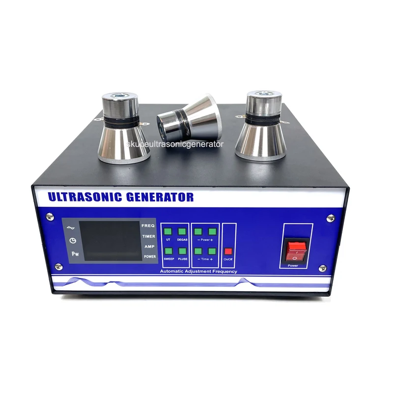 Ultrasonic Washing Generator Piezoelectric Transducer 300w Sonicator Power Supply 25khz