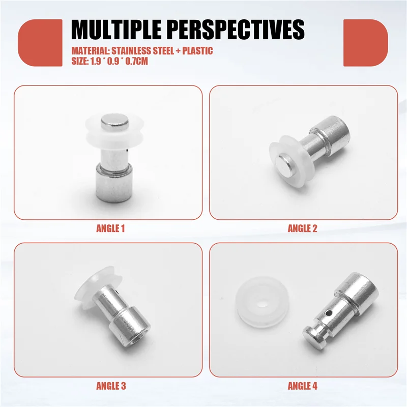B47B-20 Pack Pressure Cooker Steam Valve Universal Replacement Floater And Sealer For Pressure Cooker XL, YBD60-100, PPC780, PPC