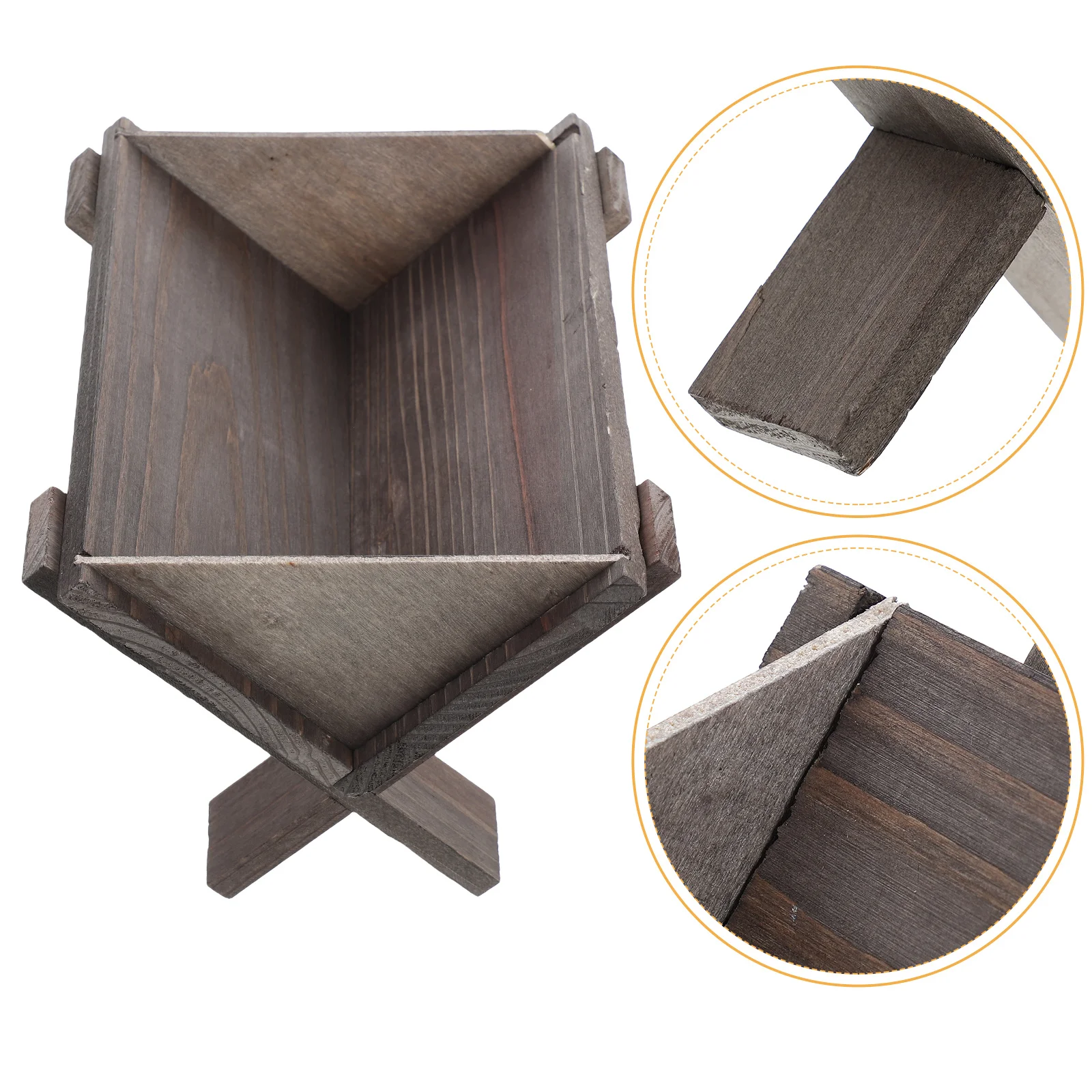 

Wooden Manger Nativity Scene Craft Jesus In Stable Religious Christmas Decoration For Church Home Tabletop Miniature Wood