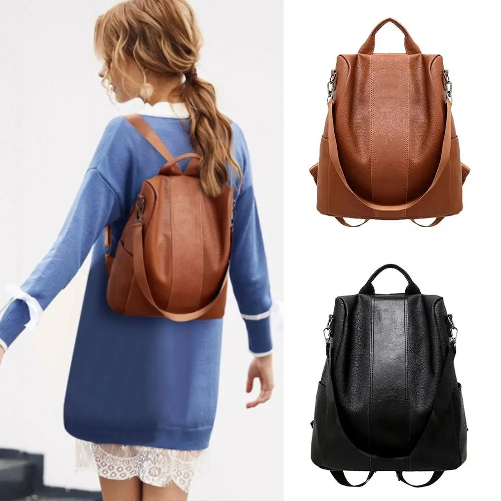

Fashion Women Handbag School Shoulder Backpack Waterproof Rucksack Travel Satchel Anti-Theft Bag