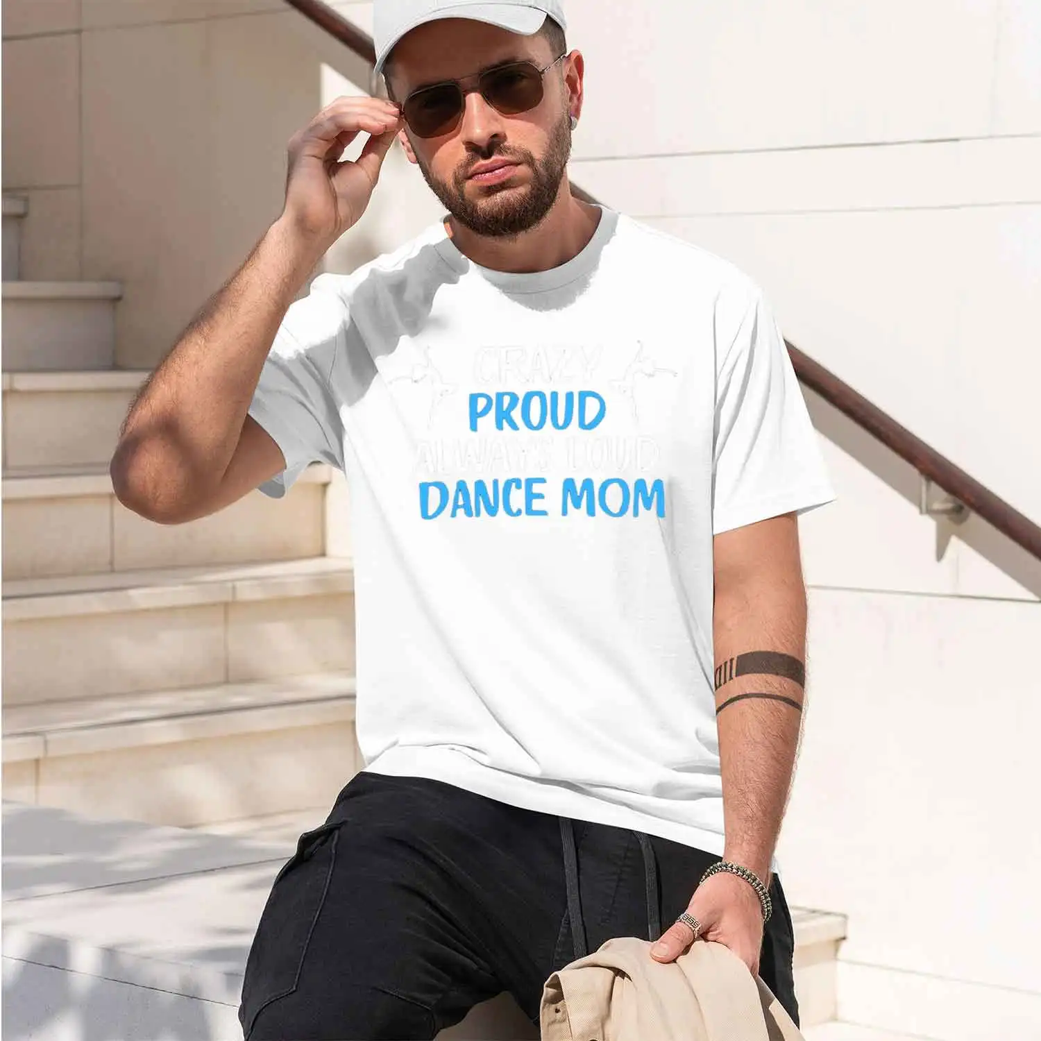 Proud Always Loud Dance Mom Funny Dance Mom Gift T-Shirt Casual Daily Outfit T-Shirt 2026 New Model Short-sleeve crewneck T-Shir