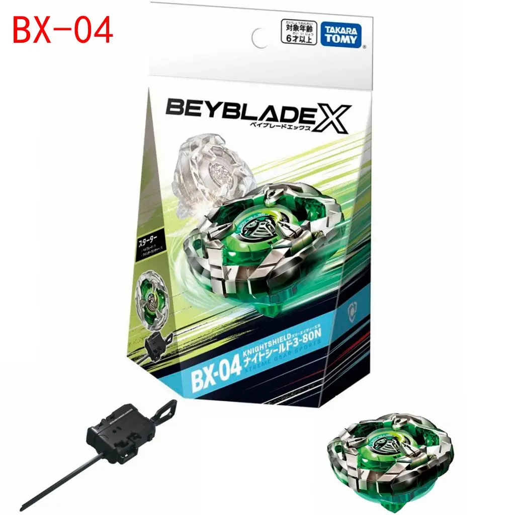 

TAKARA TOMY Knightshield 3-80N Beyblade X Starter BX-04 ,Brinquedo infantil,Kids toys,