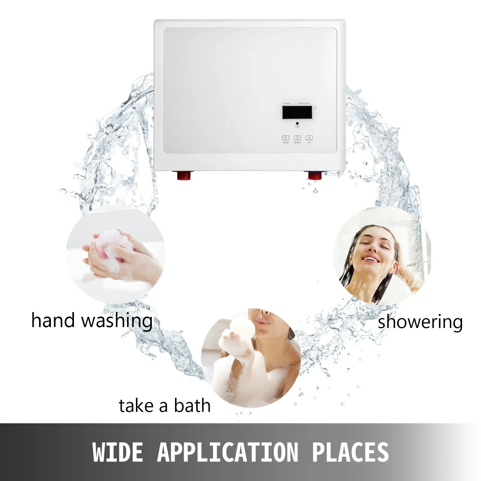 Fabulous 14KW Tankless Hot Water Heater Instantaneous Water Boiler