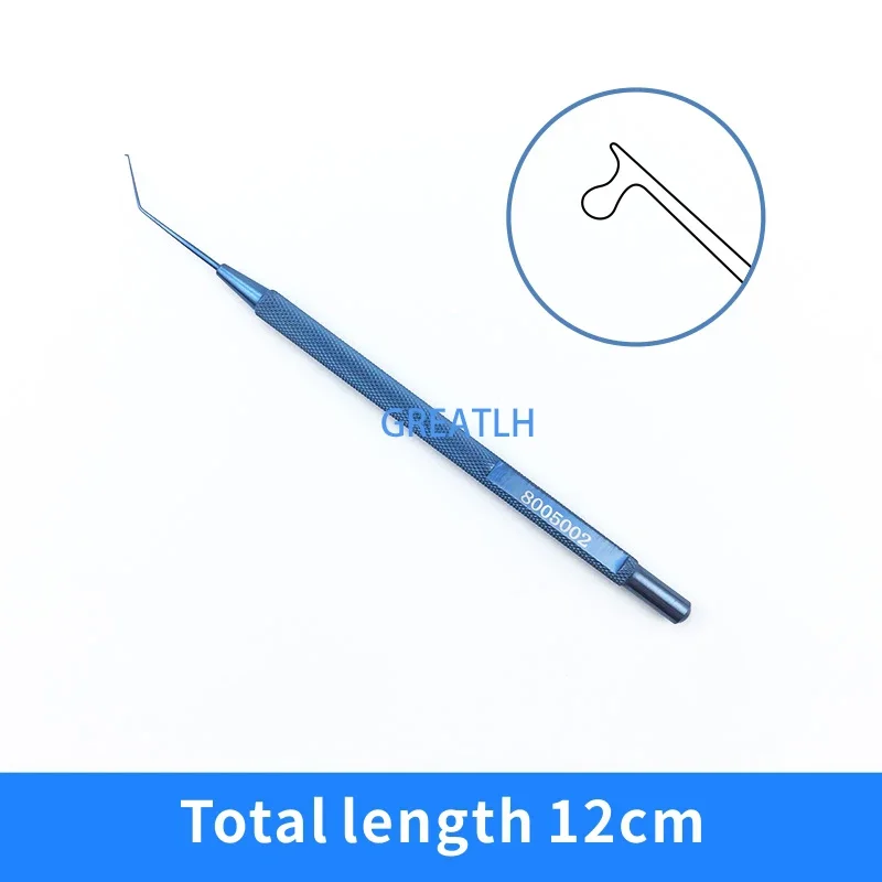 Titanium ophthalmic hooks Various types Akahoshi Nucleus Manipulator ophthalmic instruments