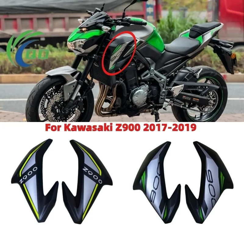 

New Z900 Motorcycle Left Or Right Front Gas Tank Side Cover Panel Fairing Trim Frame Z-900 Fit For Kawasaki Z 900 2017 2018 2019